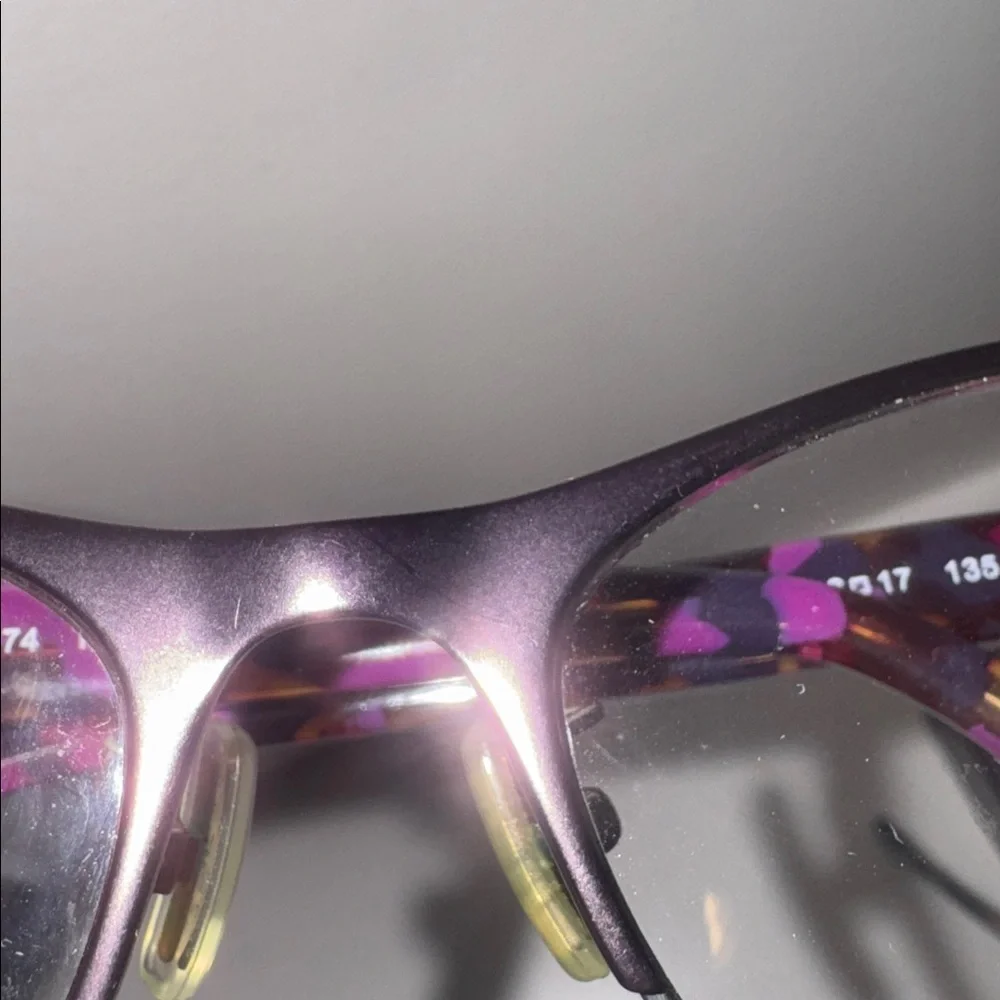 COACH‎ EYEGLASSES 9241 (Satin Prpl Gold/Prpl Confetti) 52•17•135 COACH GLASSES